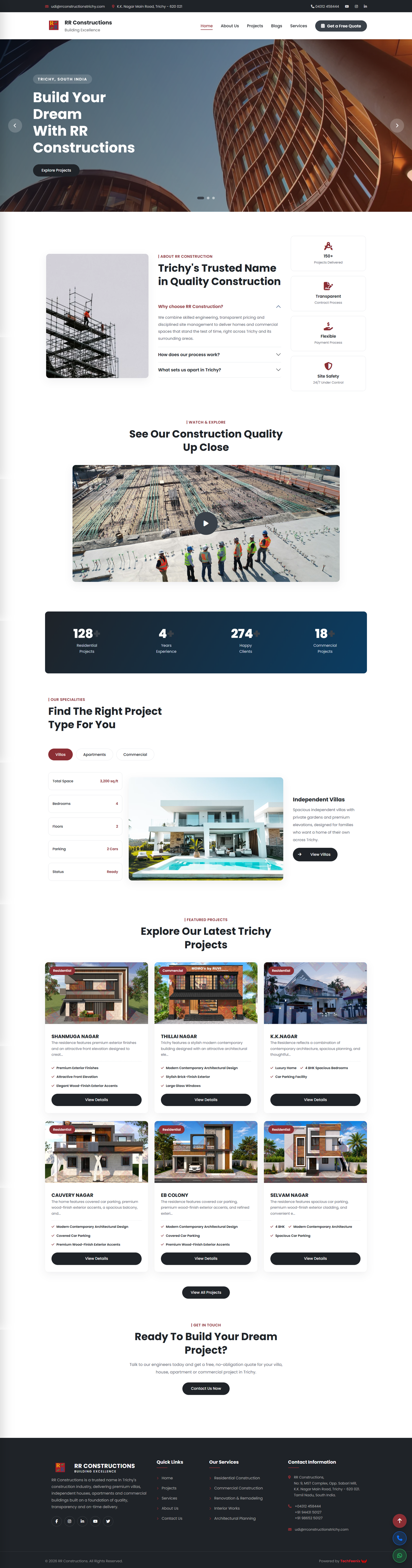 Miracle Vampire — fitness coaching website built by TechFeenix