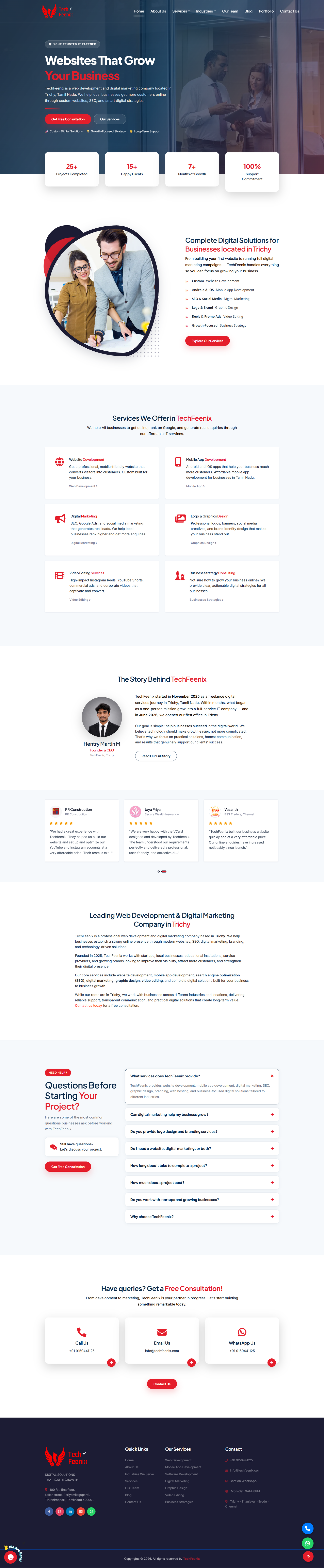 TechFeenix site